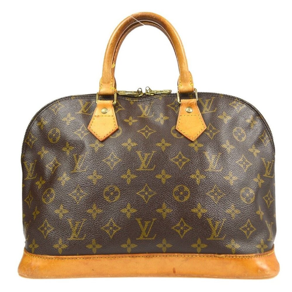 713310L Louis Vuitton Satchel Bag Alma Brown Monogram